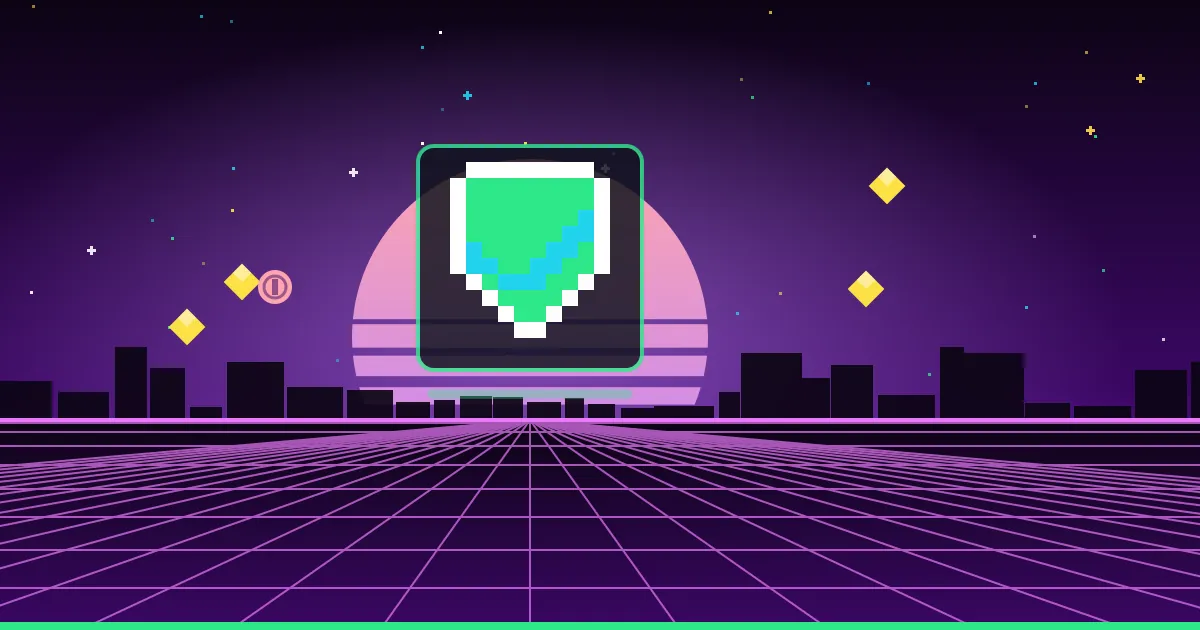 Cybersecurity Awareness Month games: a four-week plan for employees Illustrated cover: a neon pixel-art shield with a tick glowing above a retro arcade grid